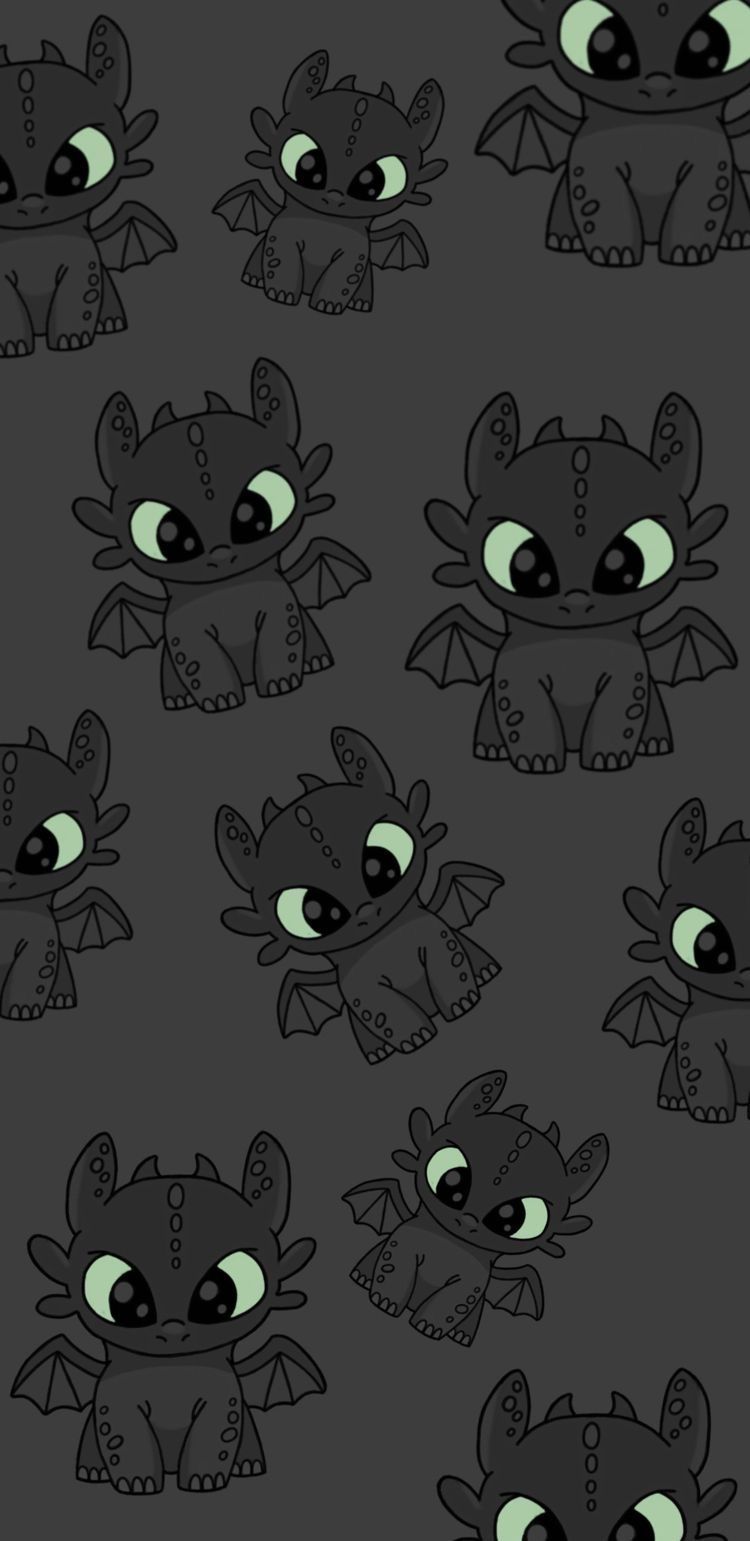 unique cute Toothless wallpapers ideas