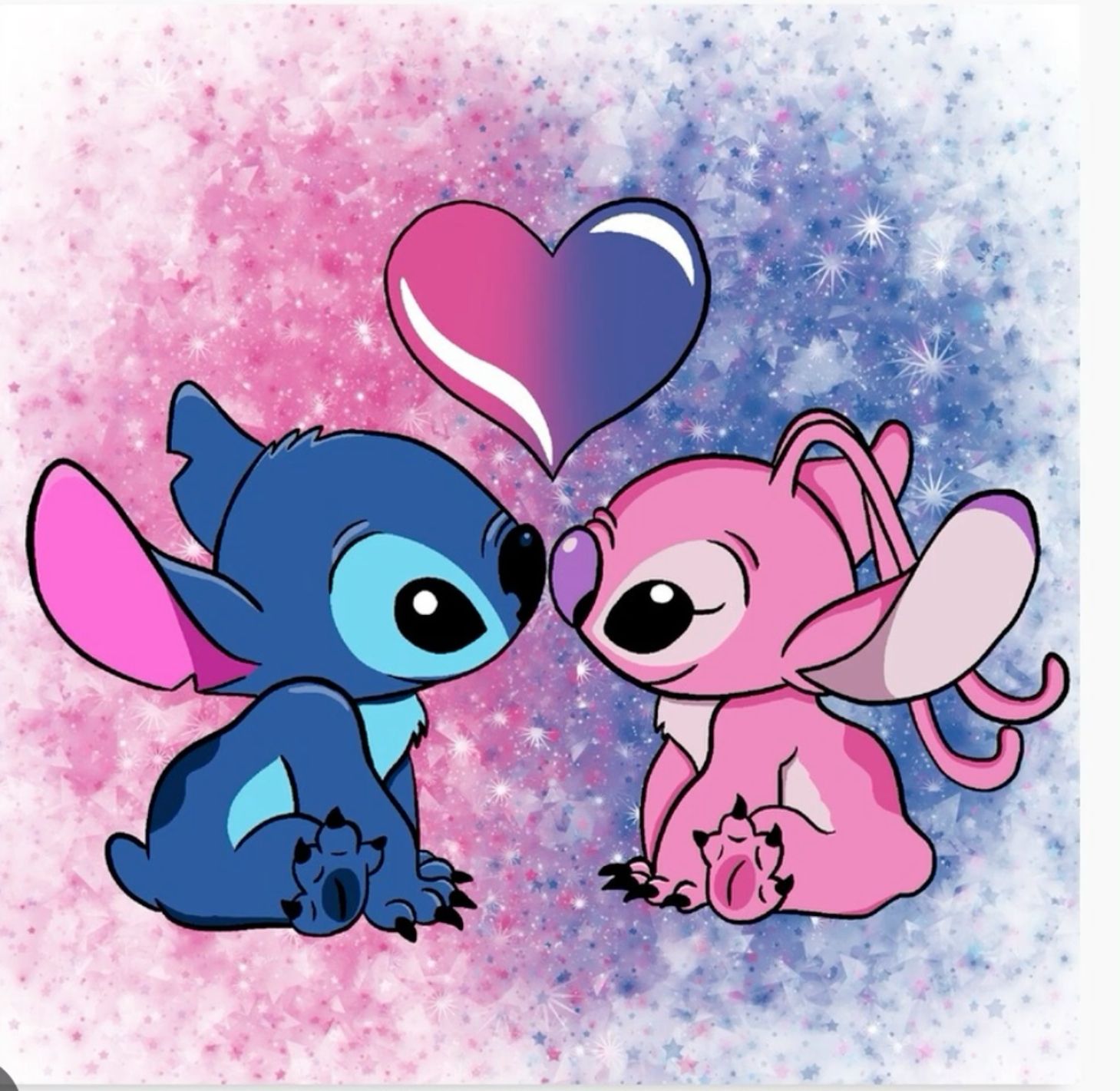 unique Stitch and Angel wallpapers for teens