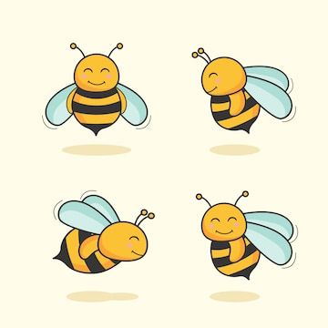 vibrant cute bee wallpapers