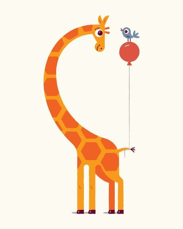 vibrant cute giraffe phone wallpapers