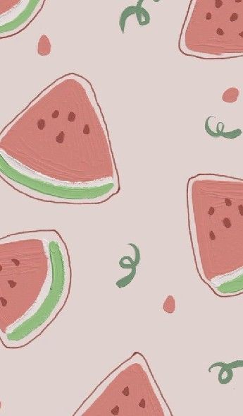 vibrant cute watermelon wallpaper designs