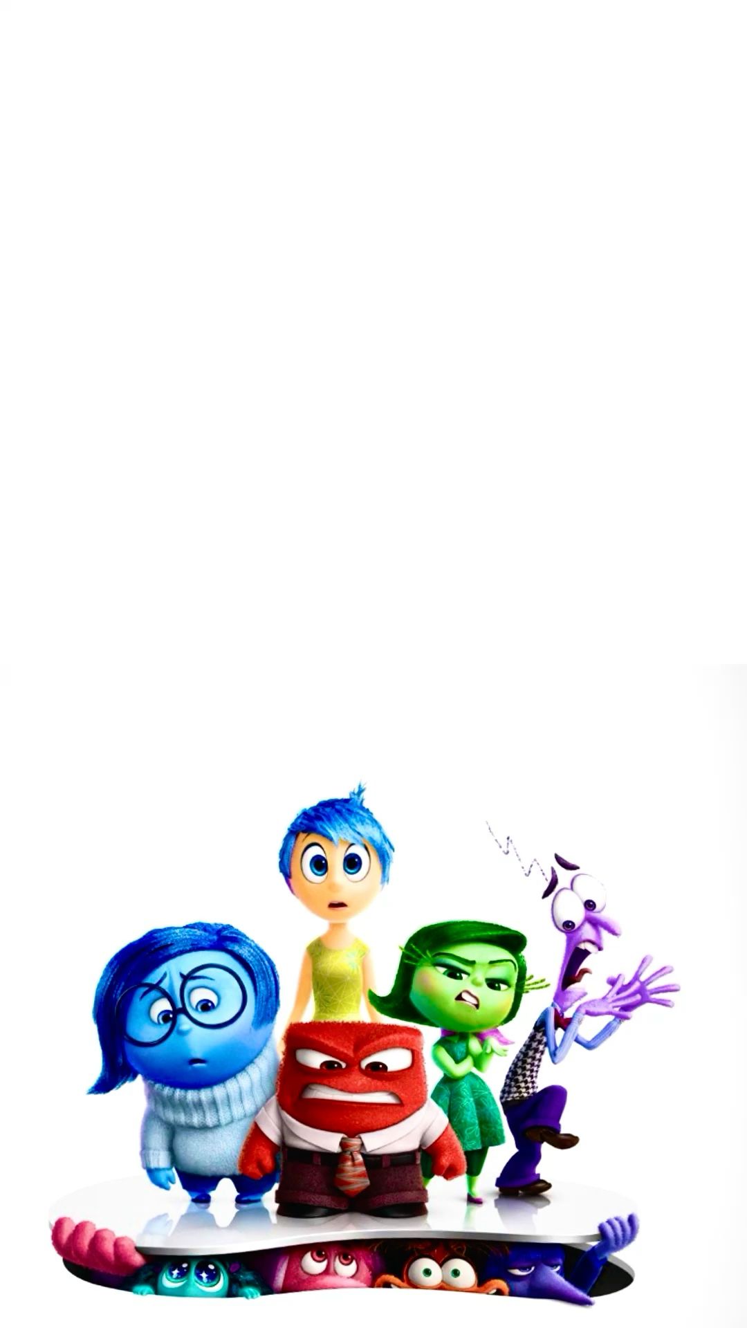 vibrant Inside Out 2 cute wallpaper designs