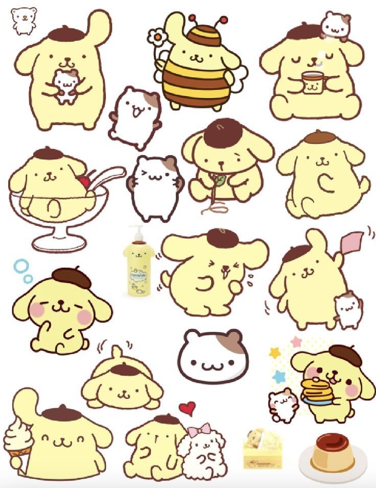 vibrant Pompompurin wallpapers.