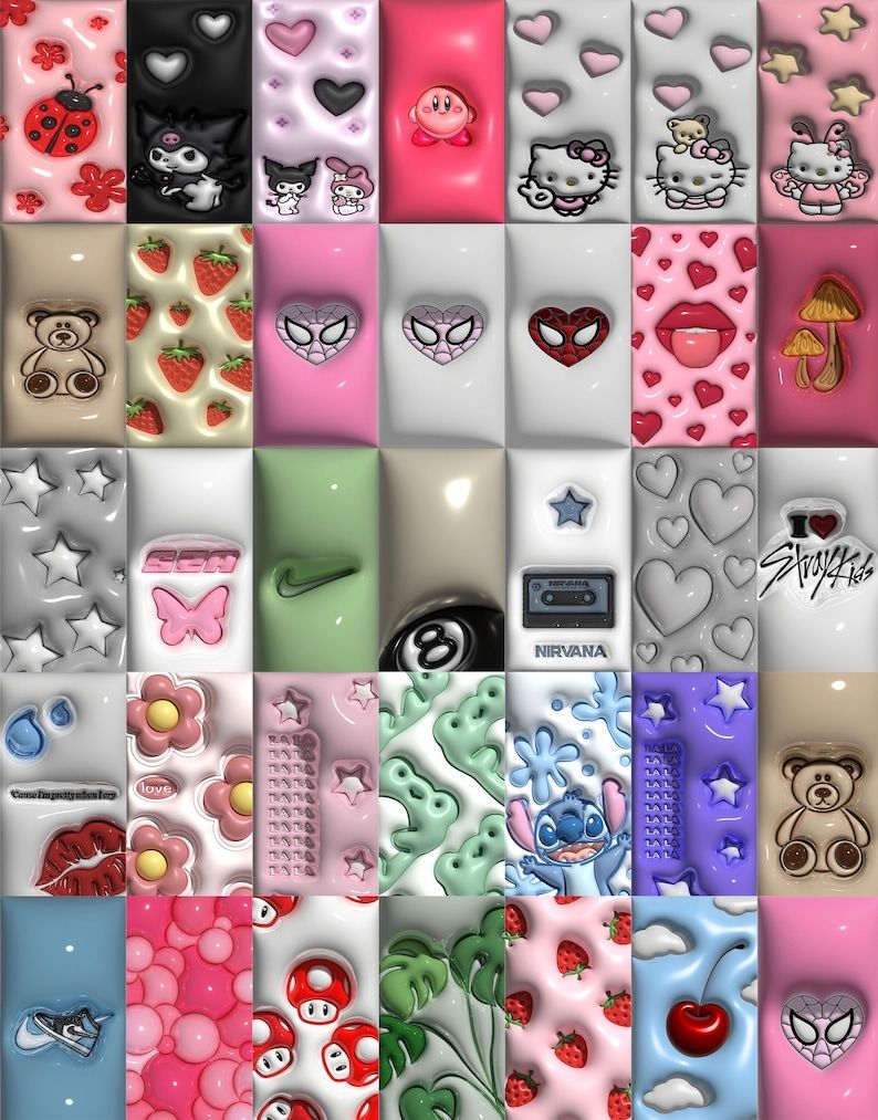 whimsical 3D cute wallpapers