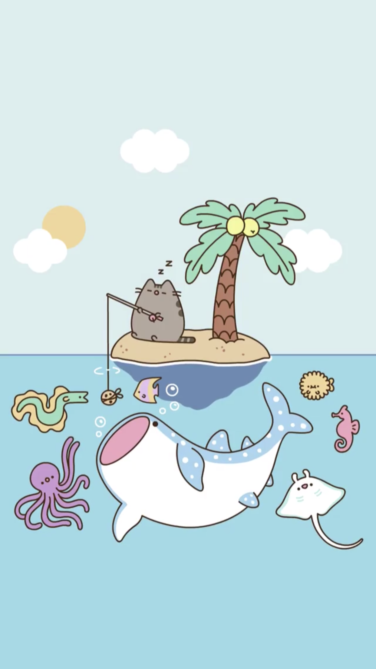 Cute Pusheen wallpapers are wonderful choices for your devices