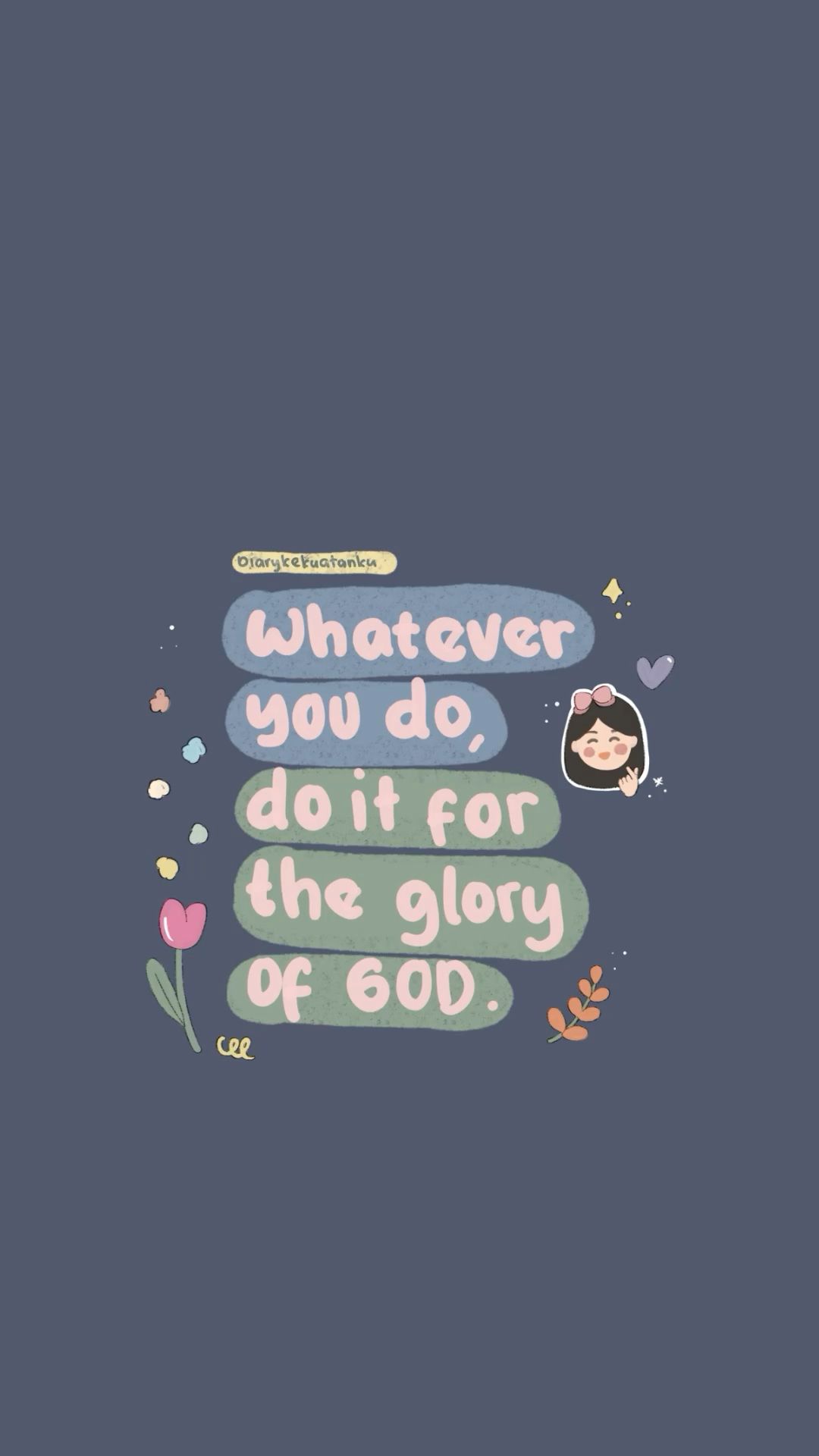 Cute Bible verse wallpapers are perfect for uplifting your spirit daily