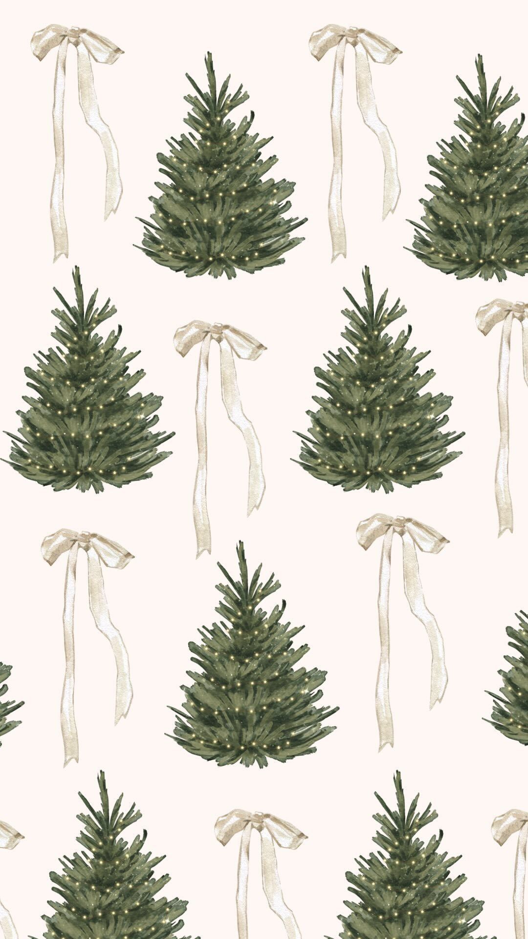 Trendy cute Christmas Tree wallpapers to beautify your device