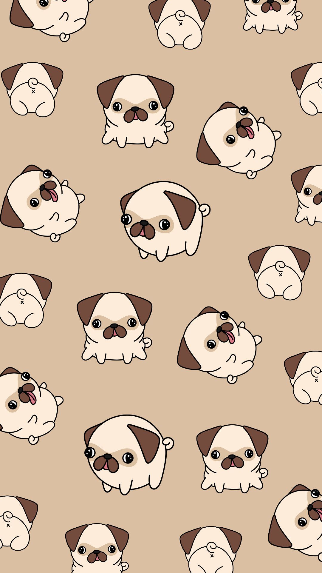 Fresh cute pug wallpapers that brighten up your device display