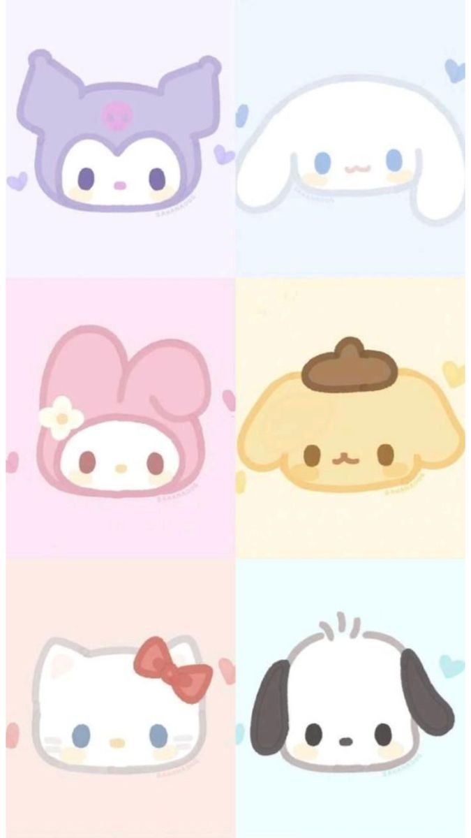 Cute wallpapers Sanrio featuring sparkly designs for every mood