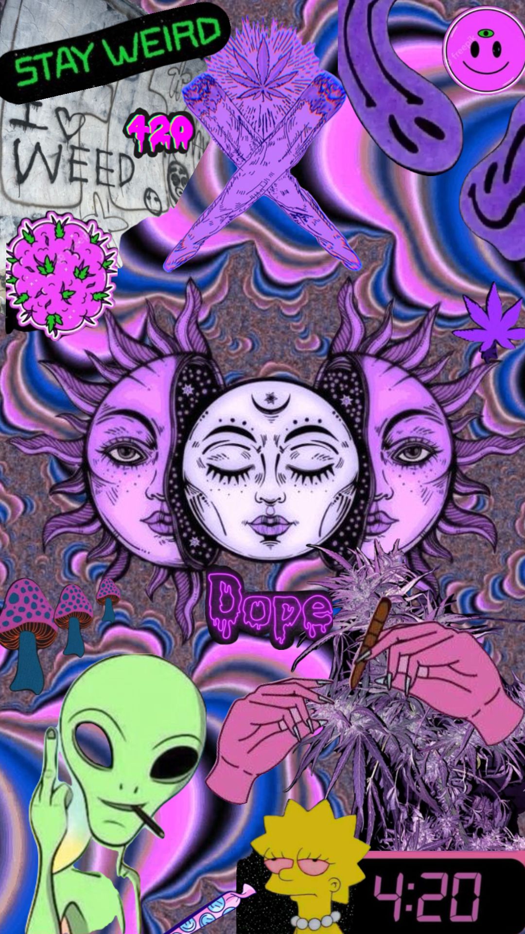 Cute stoner wallpapers for exclusive vibes to brighten your day