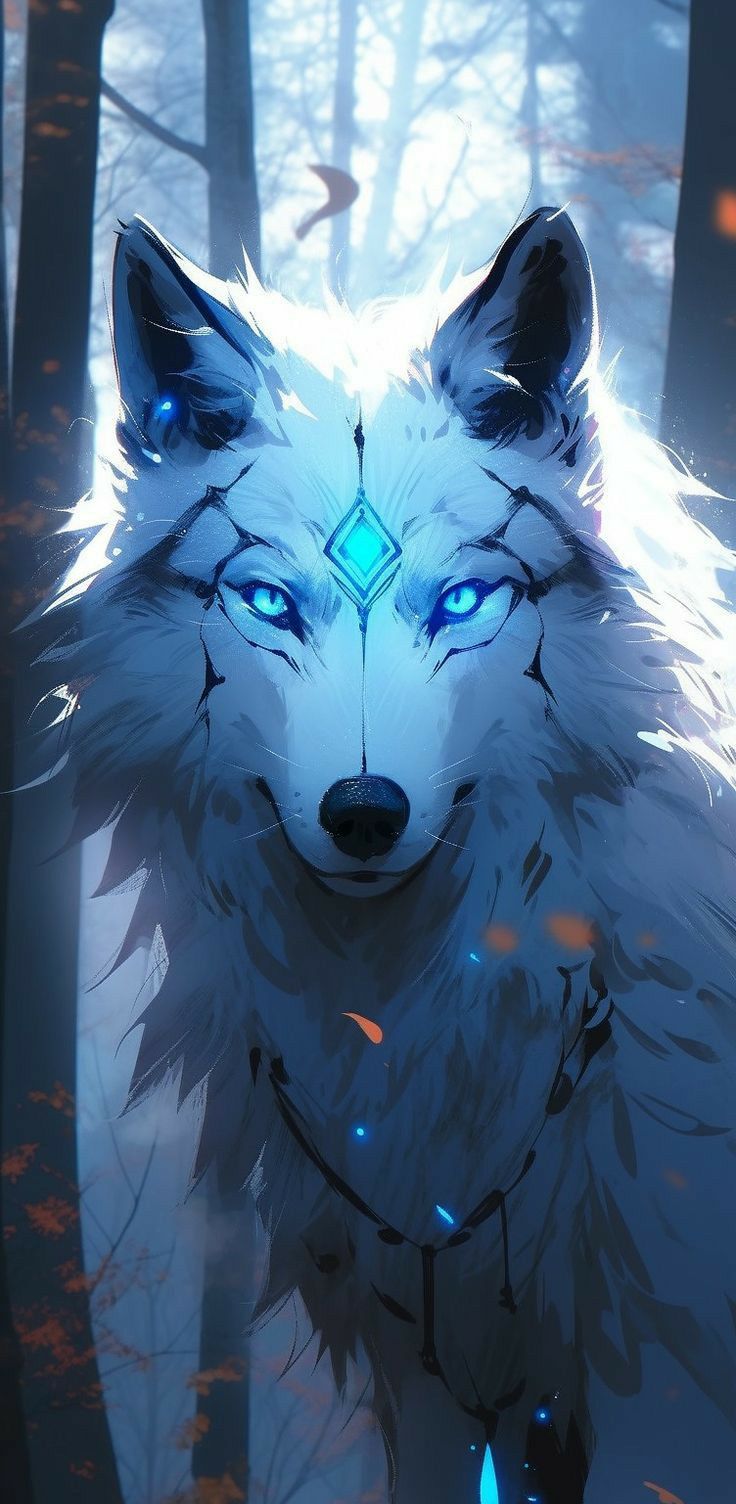 Cute wolf wallpapers offer elegant designs for your screens and devices