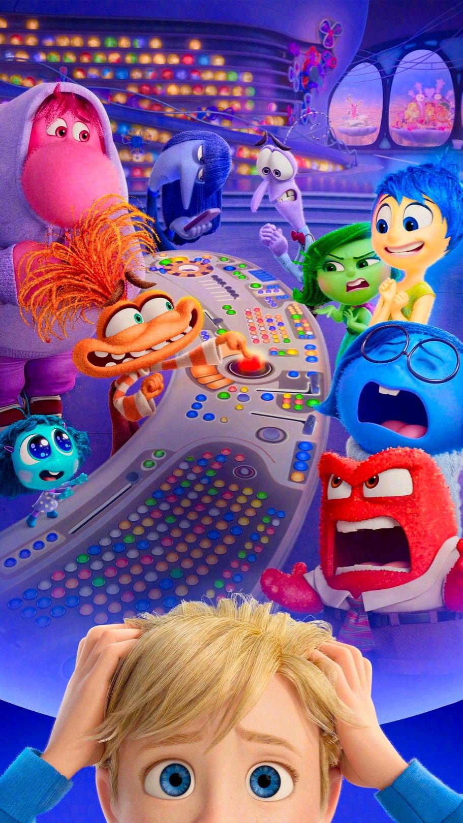 Sweet Inside Out 2 cute wallpapers that brighten your screen instantly